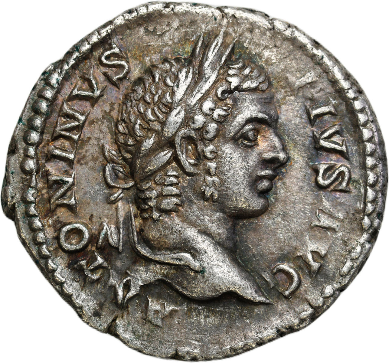 Cesarstwo Rzymskie, Denar Caracalla 196 – 217 n.e., Rzym